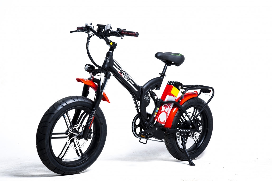 Green Bike Electric Motion Big Dog Off Road 2021 Edition 750 Watt 48V Electric Bike - E-Wheel Warehouse