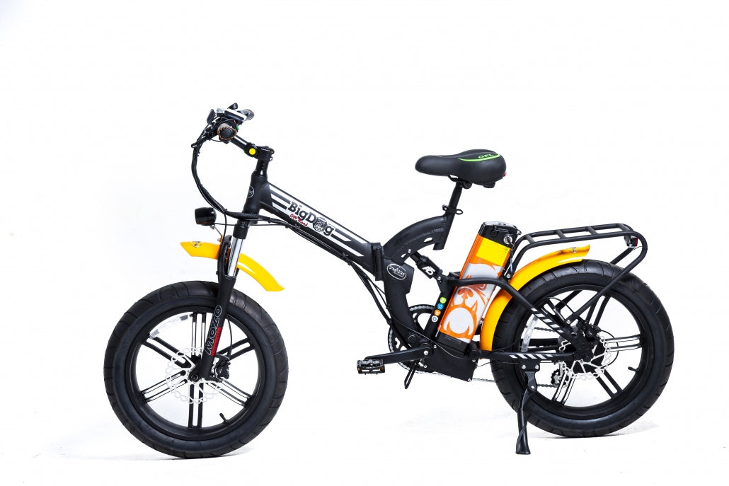 Green Bike Electric Motion Big Dog Off Road 2021 Edition 750 Watt 48V Electric Bike - E-Wheel Warehouse