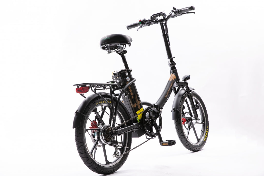 Green Bike Electric Motion City Premium 2021 Edition Folding 48v E-Bike - E-Wheel Warehouse