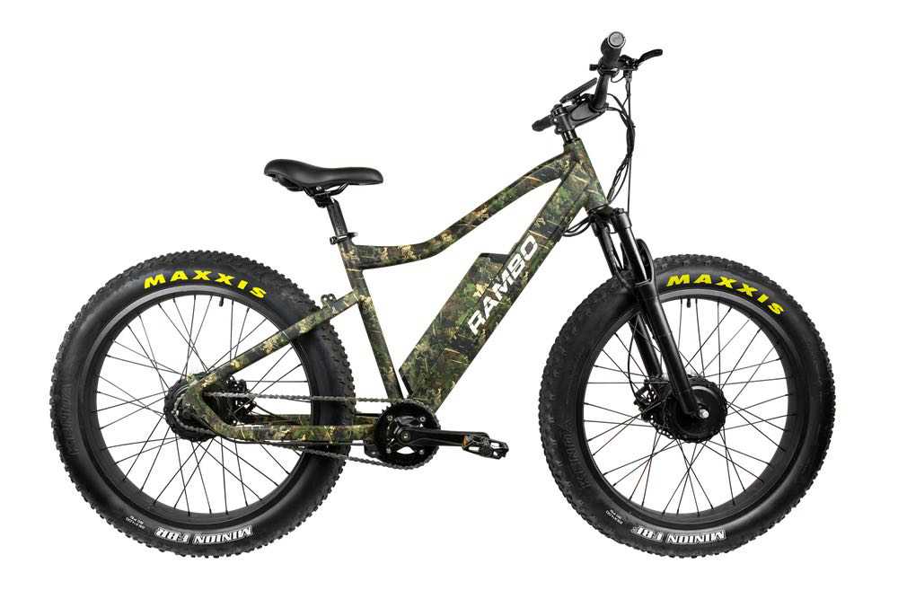 Rambo The Krusader 500 X2WD All-Wheel Drive Hunting Electric Bike - E-Wheel Warehouse