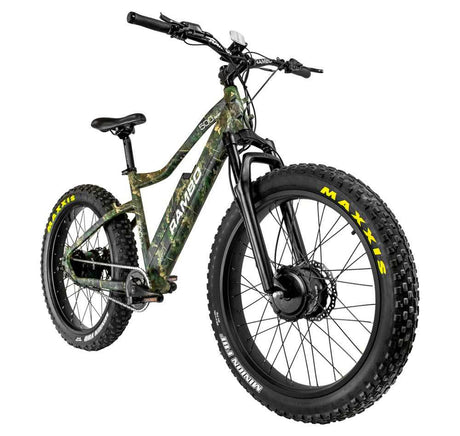 Rambo The Krusader 500 X2WD All-Wheel Drive Hunting Electric Bike - E-Wheel Warehouse