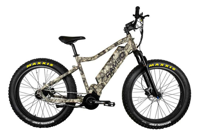 Rambo The Bushwacker 750W XPC Hunting Electric Bike - E-Wheel Warehouse
