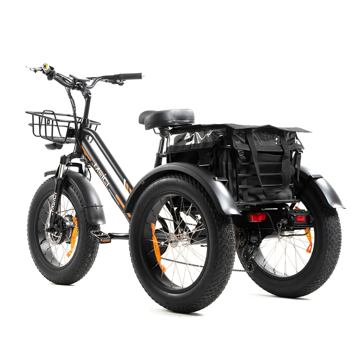 DWMEIGI Zeus MG1703 750W Electric Fat Tire Trike