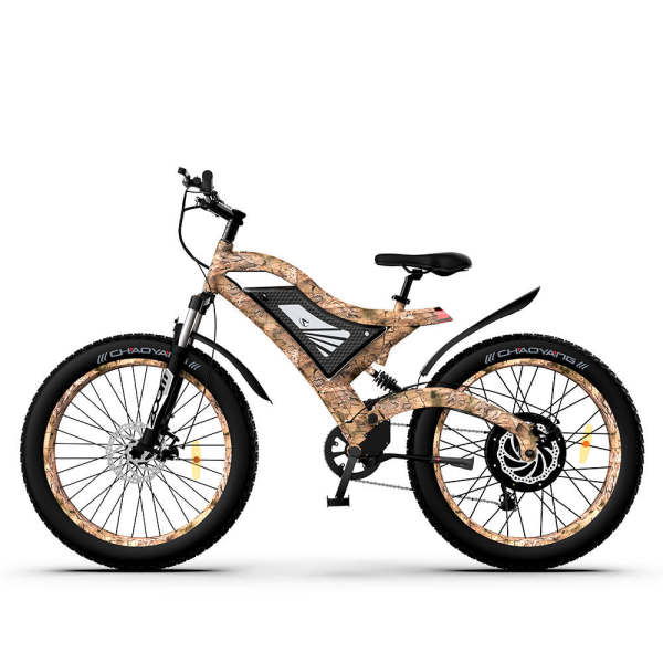 AostirMotor S18 1500W Electric Bike Snakeskin Grain - E-Wheel Warehouse