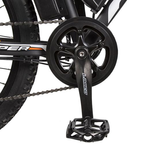 Ecotric Leopard Best Electric Mountain E Bike - Matt Black 2020