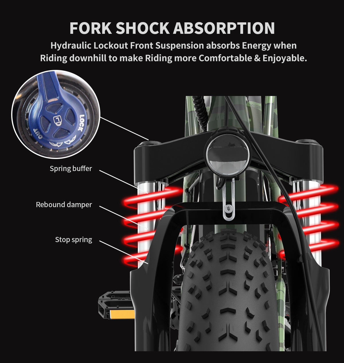 AostirMotor Electric Mountain Bike S07-D - E-Wheel Warehouse
