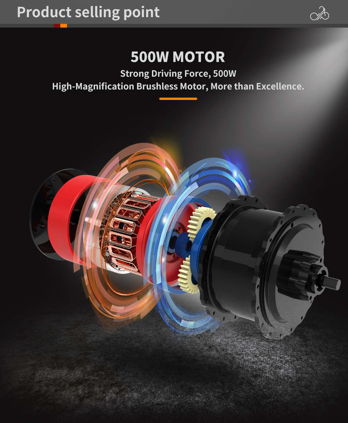 AostirMotor Fat Tire Folding Electric Bike A20 - E-Wheel Warehouse