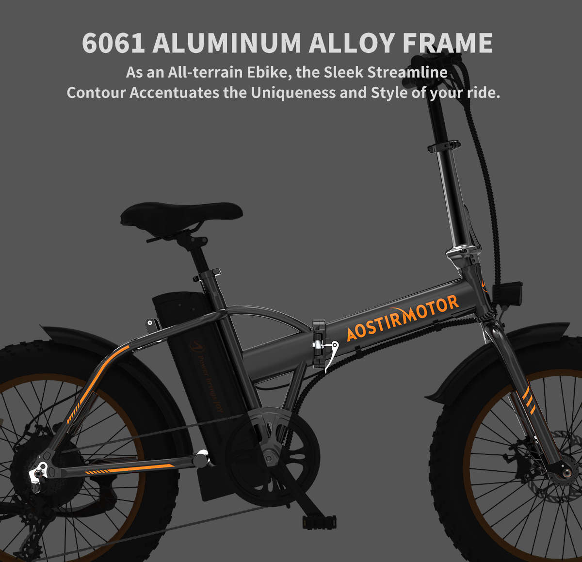 AostirMotor Fat Tire Folding Electric Bike A20 - E-Wheel Warehouse
