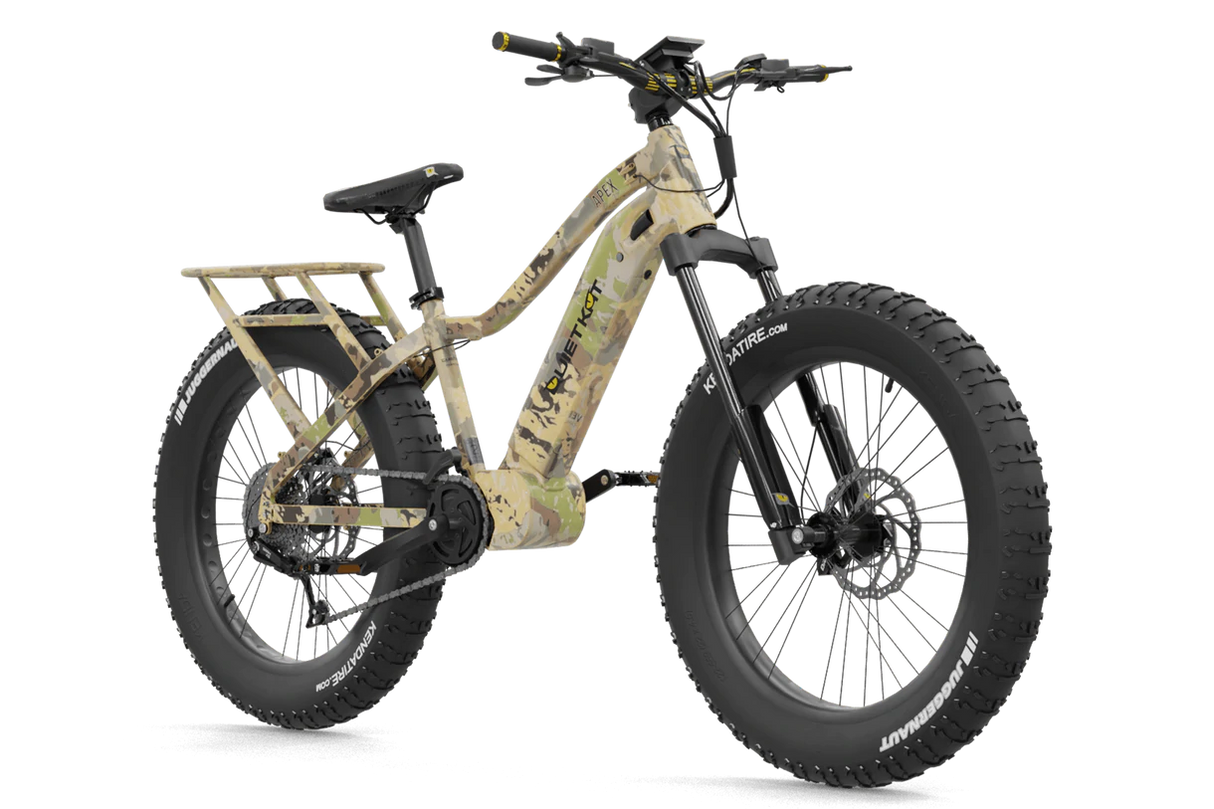 QuietKat Apex E-Bike Off-Road Electric Hunting Bike - E-Wheel Warehouse