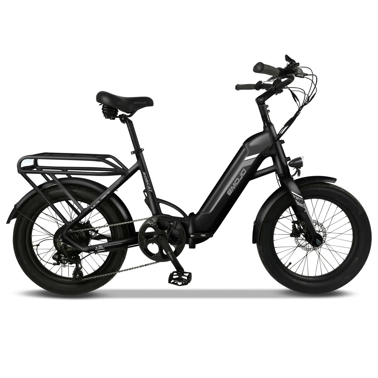 Emojo Bobcat 500W Step-Thru Electric Cargo Bike - E-Wheel Warehouse
