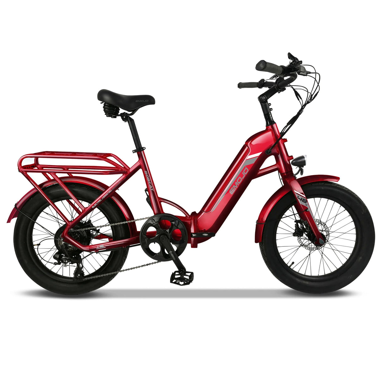 Emojo Bobcat 500W Step-Thru Electric Cargo Bike - E-Wheel Warehouse