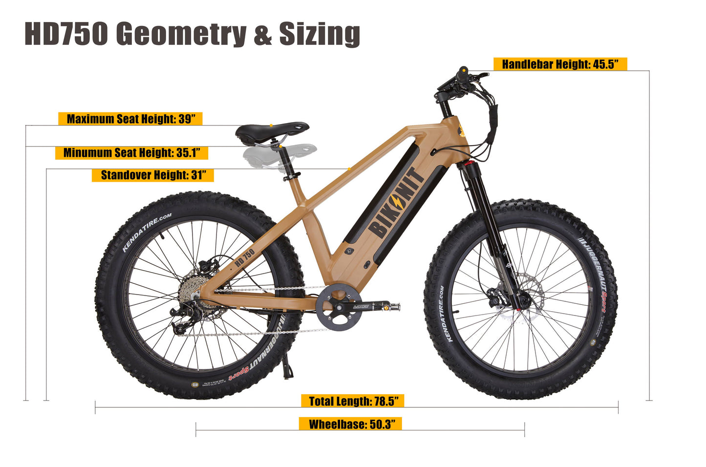 Bikonit Warthog HD 750 w Electric Hunting Bike - E-Wheel Warehouse