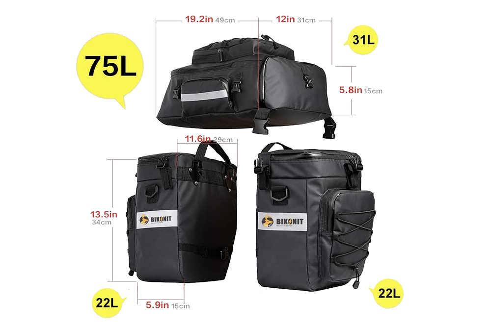 Bikonit Pannier bag - E-Wheel Warehouse