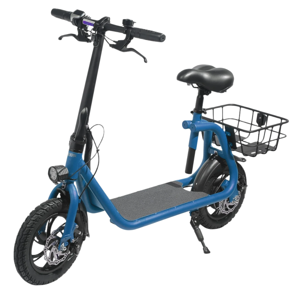 GlareWheel EB-C1 Electric Moped High Speed 15mph City Commuting Scooter - E-Wheel Warehouse