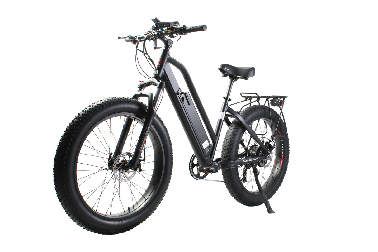 X-Treme Boulderado 48 Volt 10 Amp High End Electric Fat Tire Step-Through - E-Wheel Warehouse