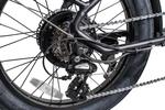 GlareWheel EB-RU Electric Bike Fat Tire 500W 5 Level Throttle With Basket - E-Wheel Warehouse