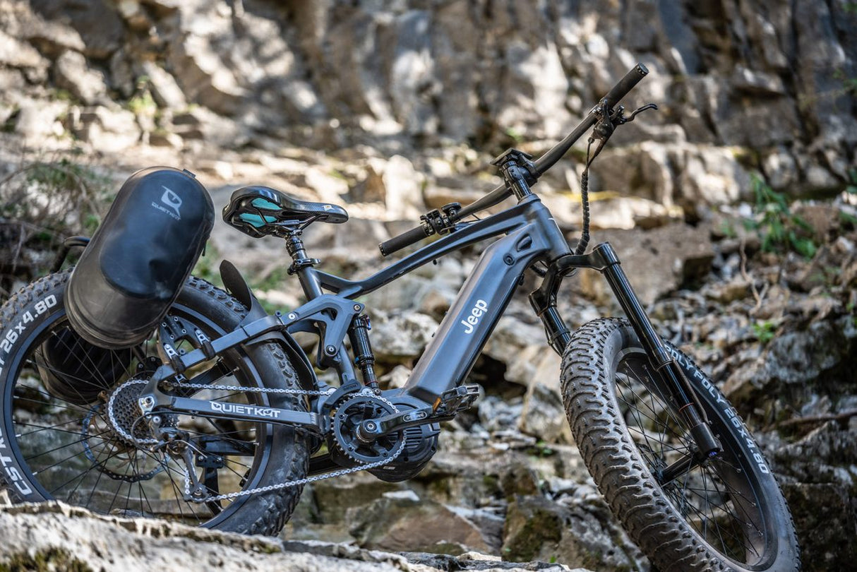 QuietKat Jeep E-Bike All-Terrain Hunting Electric Bike - E-Wheel Warehouse
