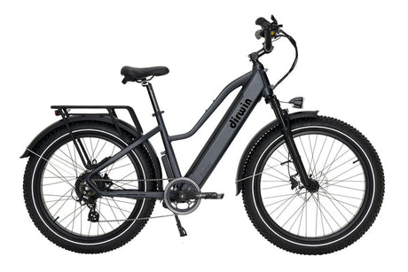 Dirwin Pioneer Step Thru Fat Tire Electric Bike - E-Wheel Warehouse