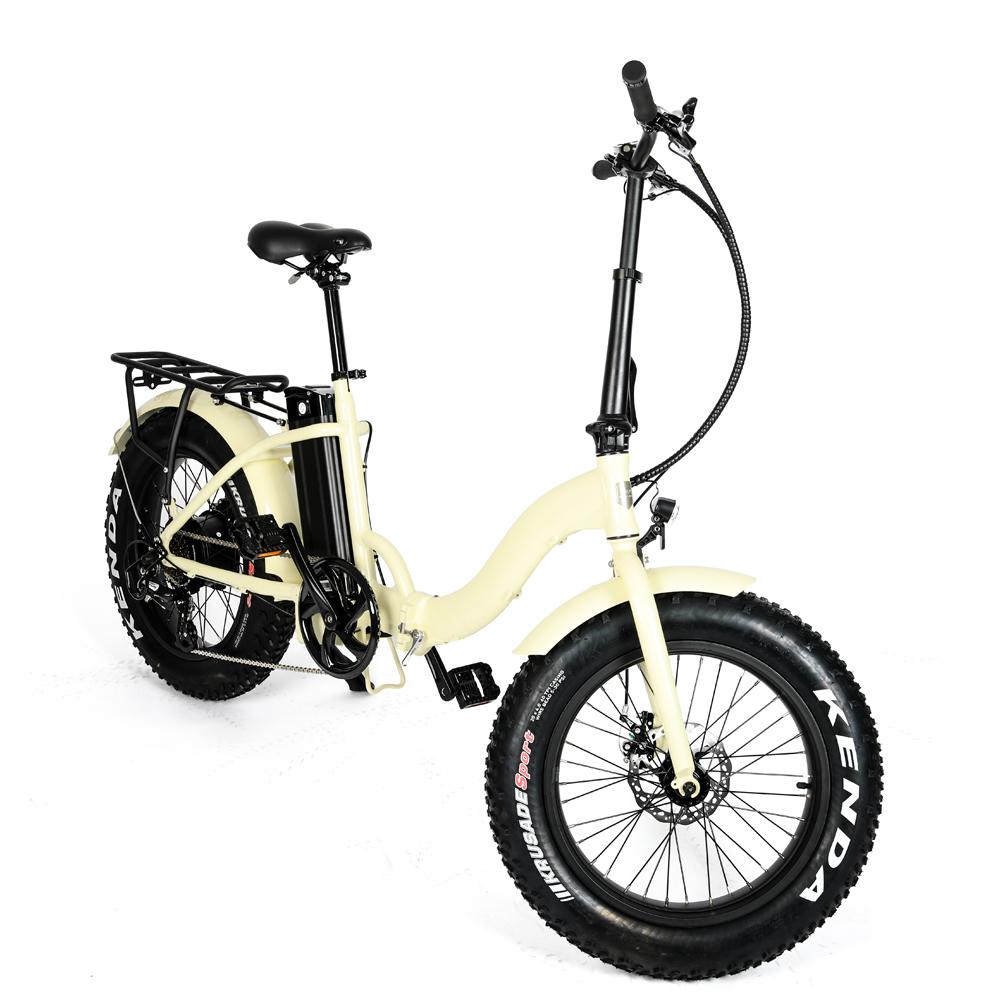 Eunorau 48V500W 20'' Foldable Step-Thru Fat Tire - E-Wheel Warehouse