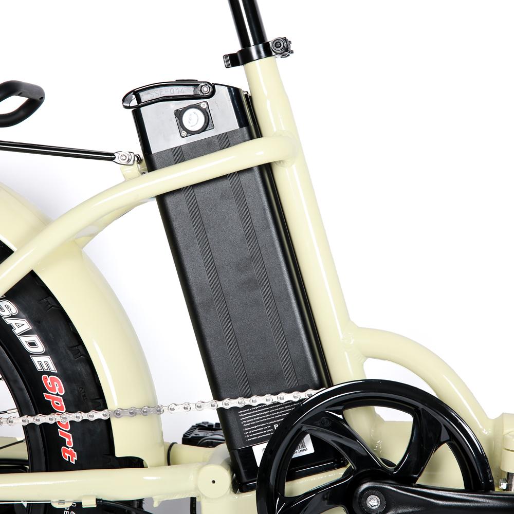 Eunorau 48V500W 20'' Foldable Step-Thru Fat Tire - E-Wheel Warehouse