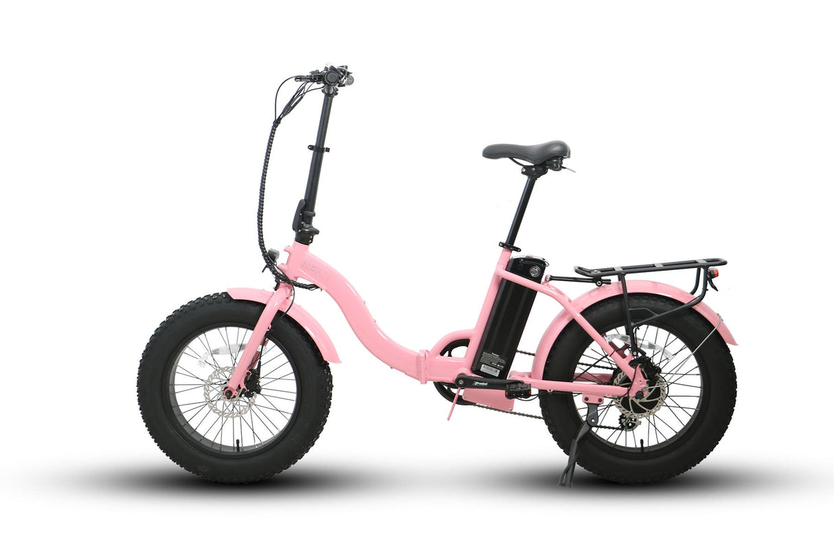 Eunorau 48V500W 20'' Foldable Step-Thru Fat Tire - E-Wheel Warehouse