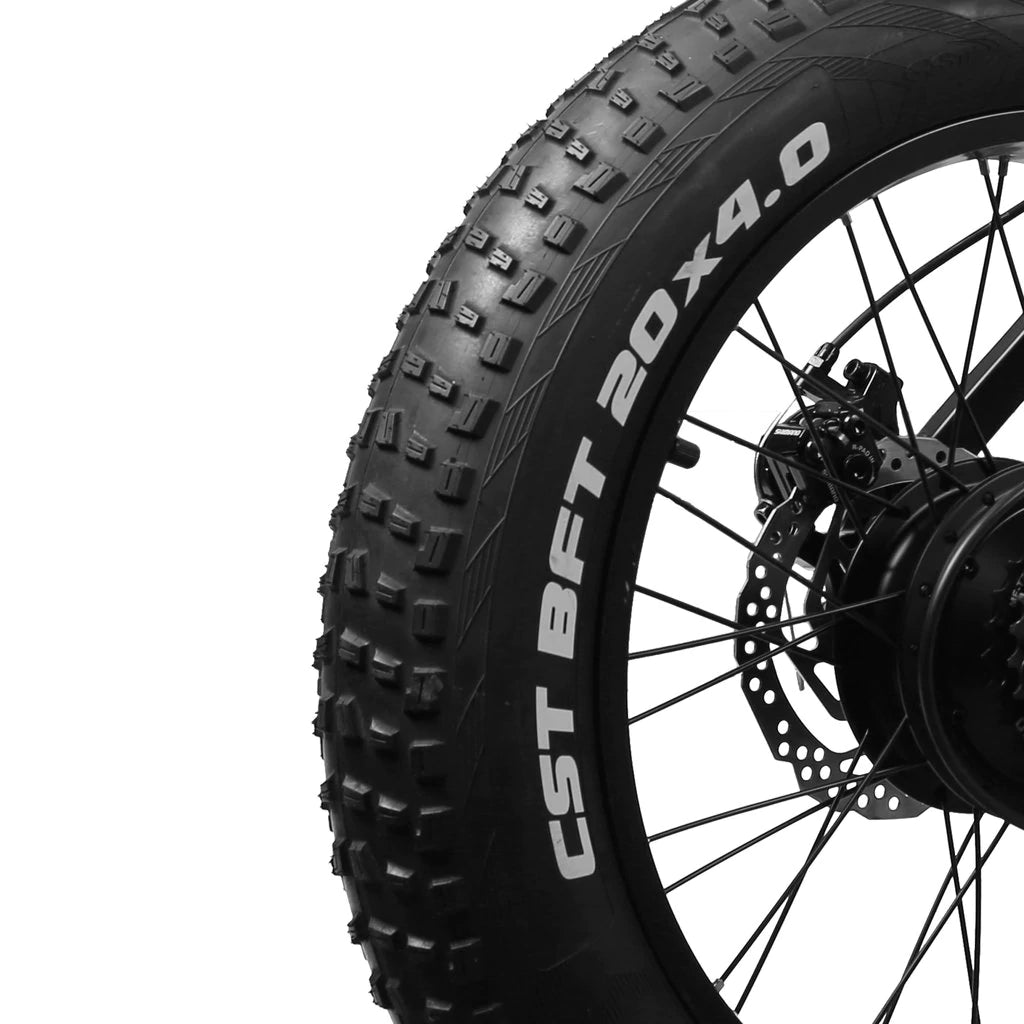 GlareWheel EB-X7 Fat Tire Electric Bicycle - E-Wheel Warehouse