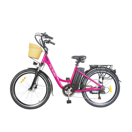 GlareWheel City Electric Bike High Speed Removable Battery EB-X8 - E-Wheel Warehouse