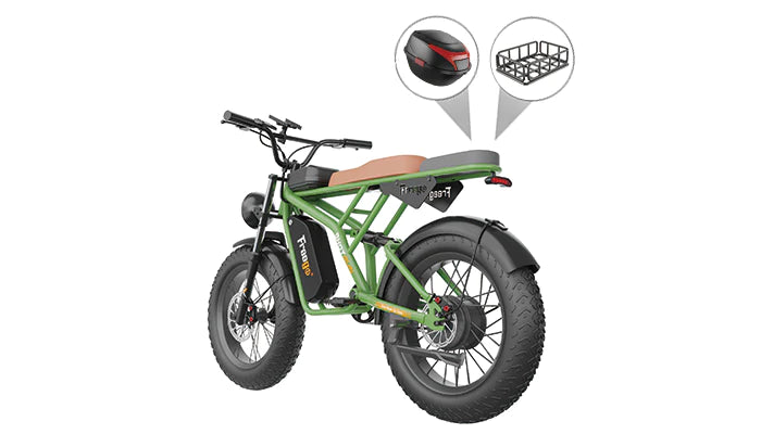 Freego Shotgun F2 Pro Electric Cargo Bike 1400W Powerful Motor