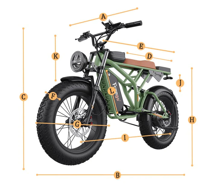 Freego Shotgun F2 Pro Electric Cargo Bike 1400W Powerful Motor