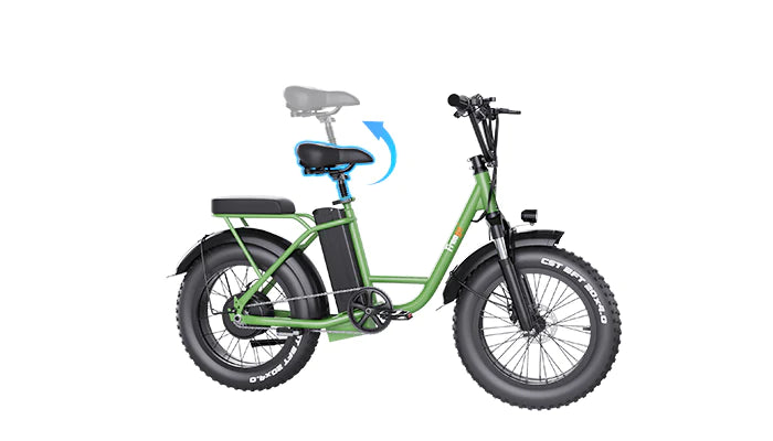 Freego FB-20X Step-thru Fat Tire Electric Bike