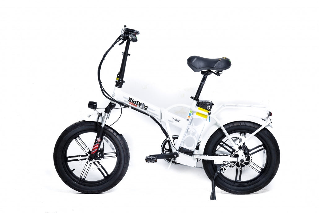 Green Bike Electric Motion Big Dog Extreme 2021 Edition Folding 48V 750W Electric Bike - E-Wheel Warehouse
