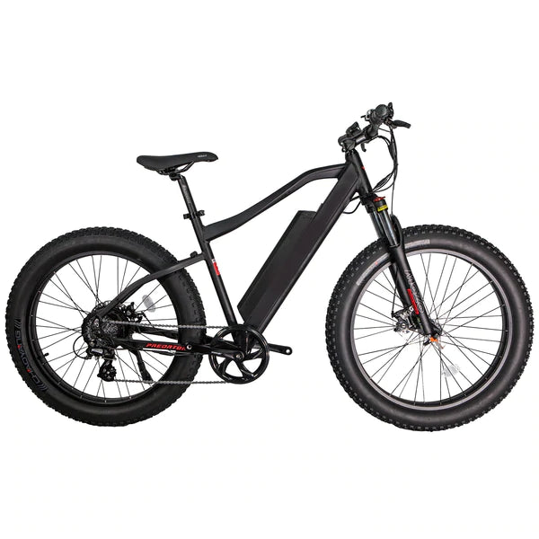 GlareWheel EB-PR Fat Tire 26" Aluminum Frame Suspension Fork Electric Mountain Bicycle - E-Wheel Warehouse