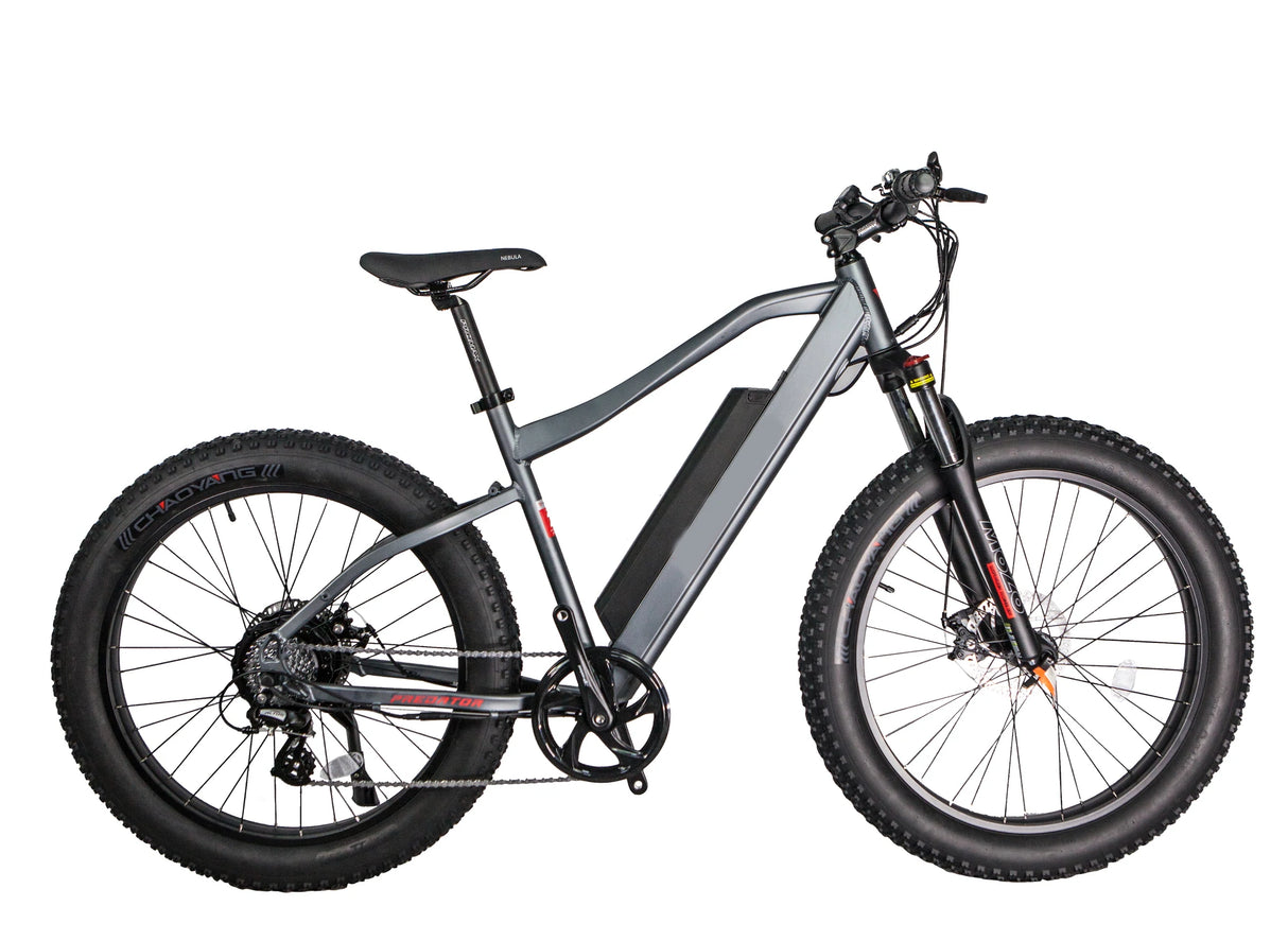 GlareWheel EB-PR Fat Tire 26" Aluminum Frame Suspension Fork Electric Mountain Bicycle - E-Wheel Warehouse