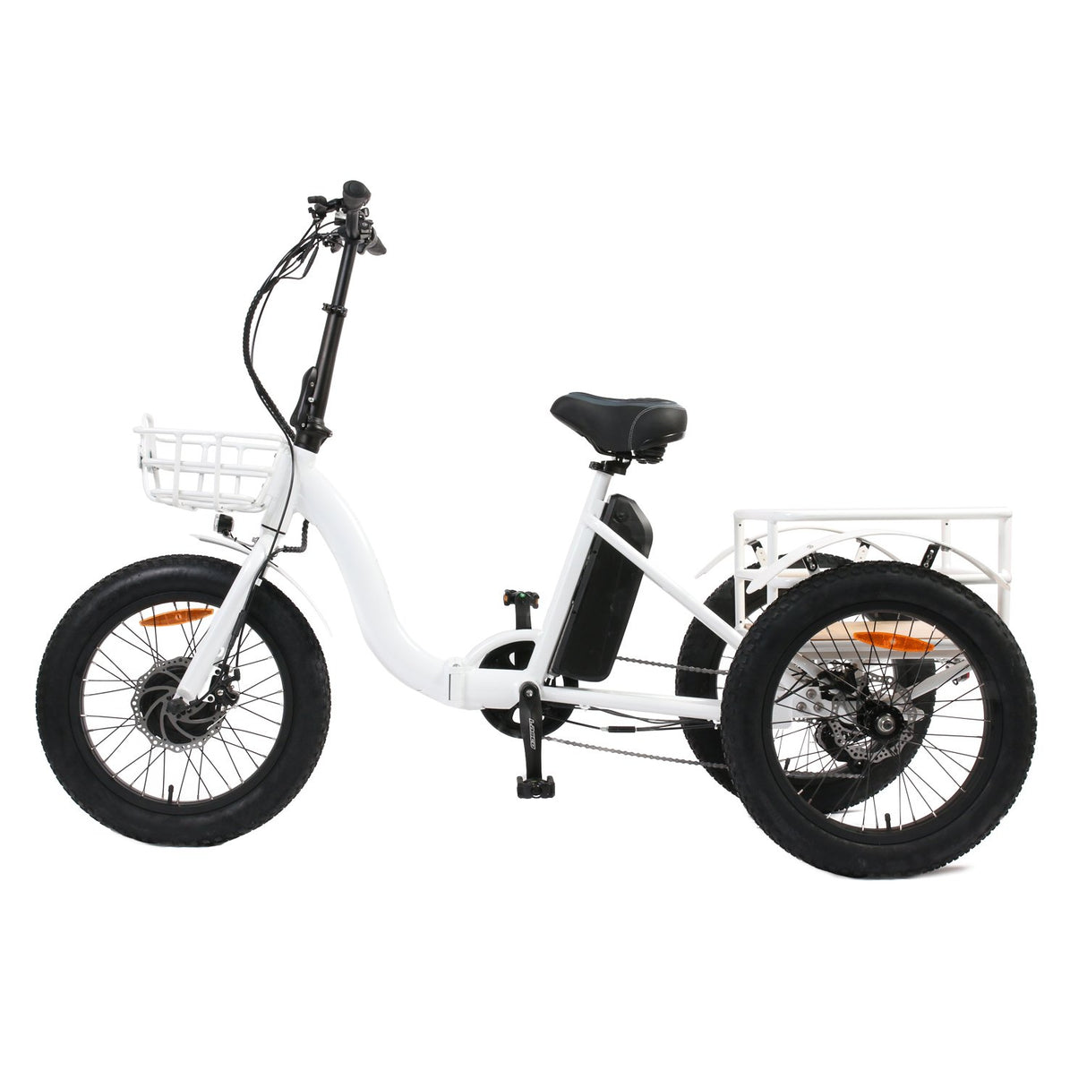 Eunorau New-Trike 48V500W 20'' Step-Through Tricycle - E-Wheel Warehouse