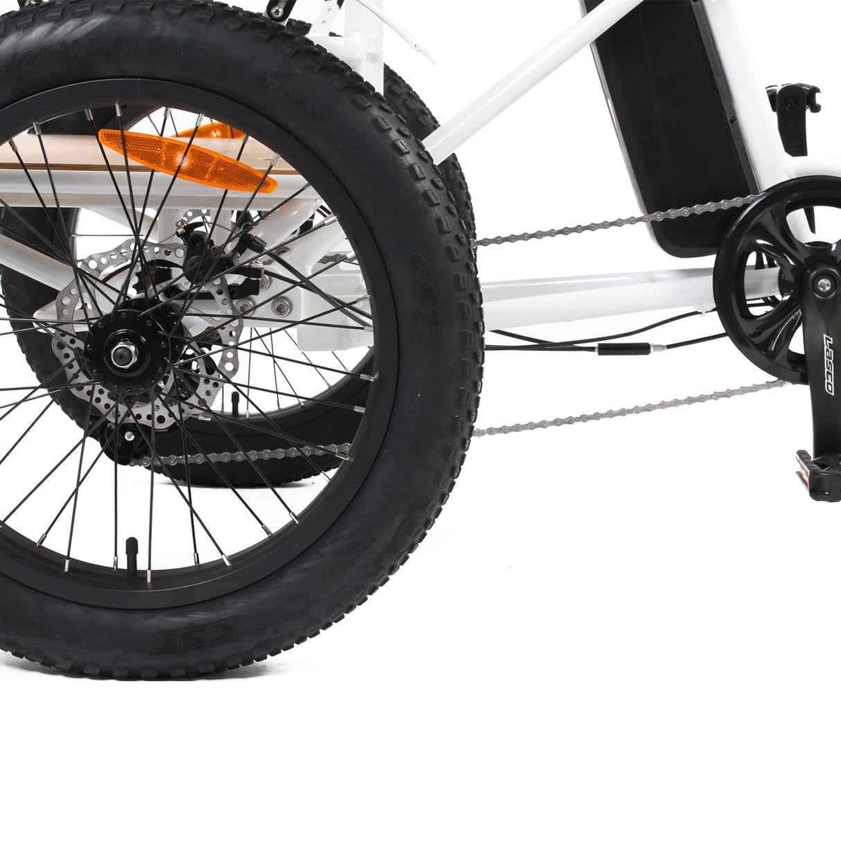 Eunorau New-Trike 48V500W 20'' Step-Through Tricycle - E-Wheel Warehouse