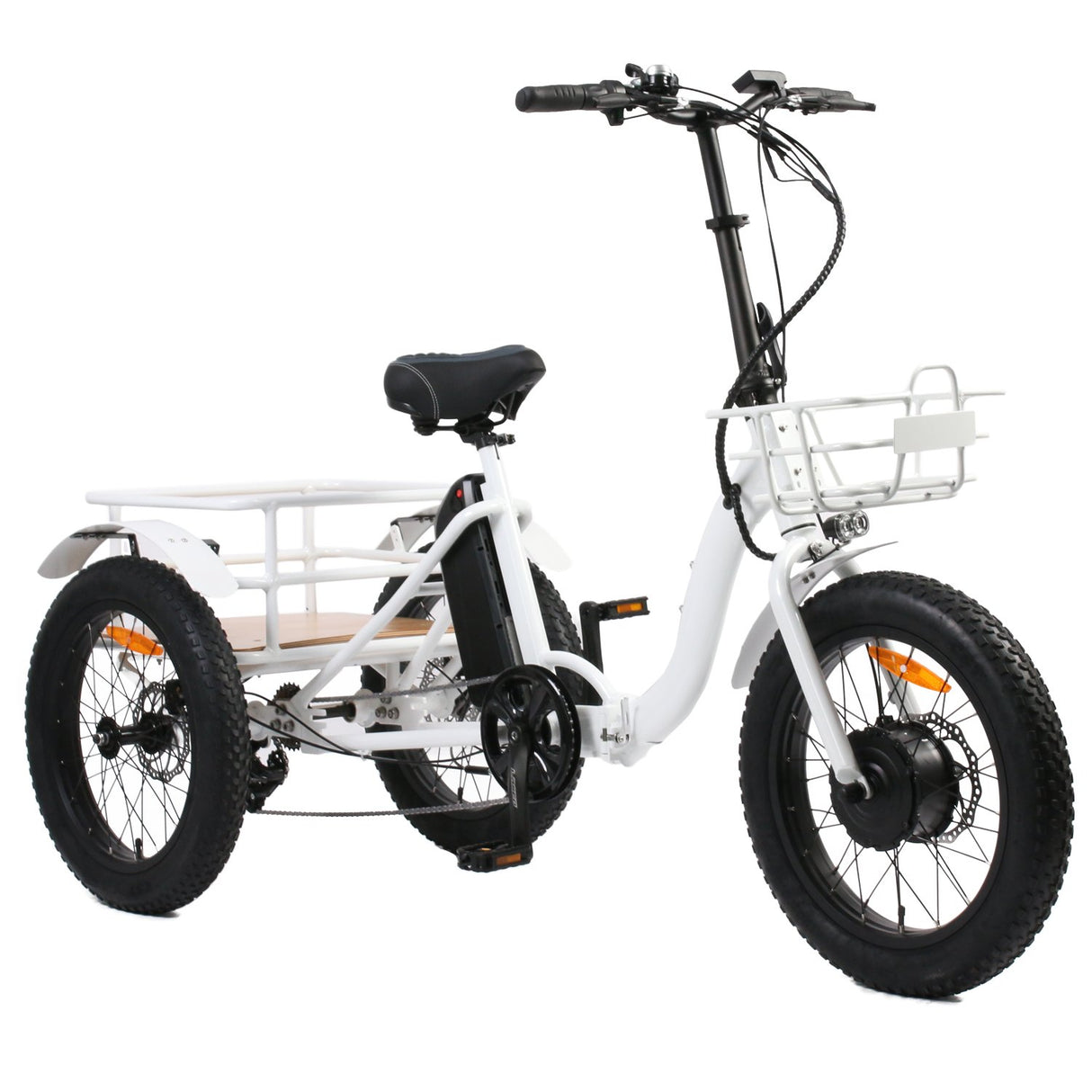Eunorau New-Trike 48V500W 20'' Step-Through Tricycle - E-Wheel Warehouse