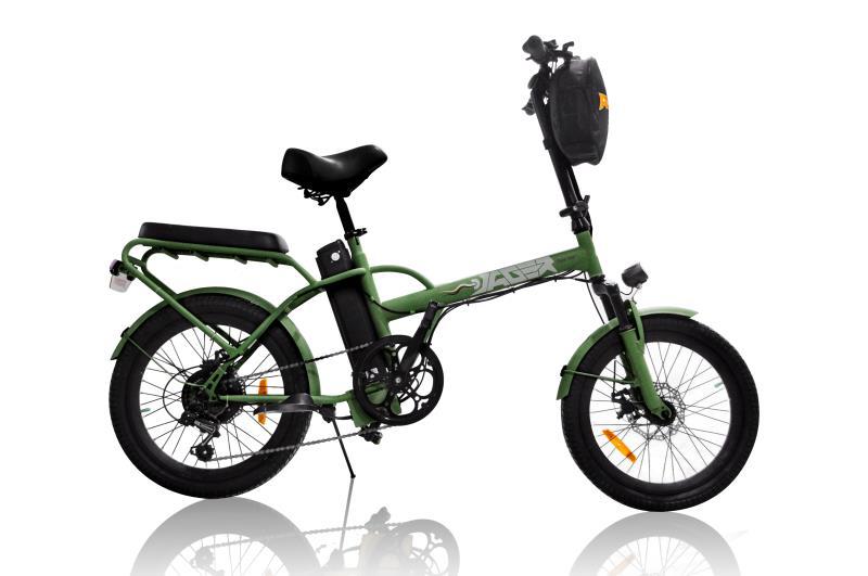 Green Bike Electric Motion Jäger Dune Folding Electric Bike - E-Wheel Warehouse