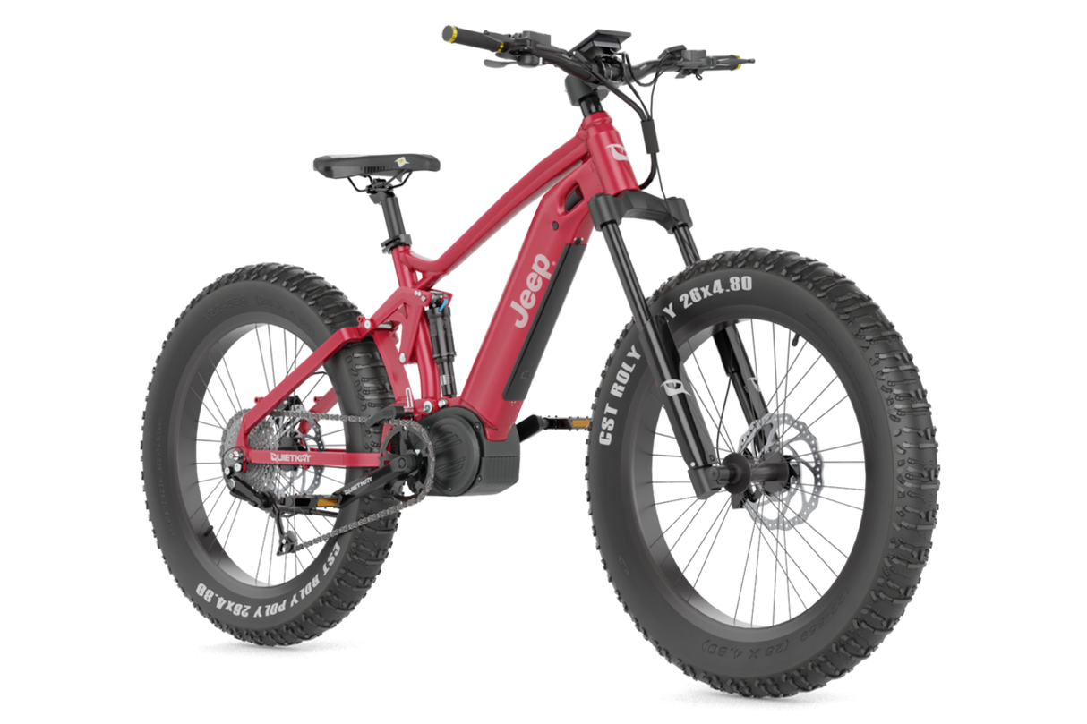 QuietKat Jeep E-Bike All-Terrain Hunting Electric Bike - E-Wheel Warehouse