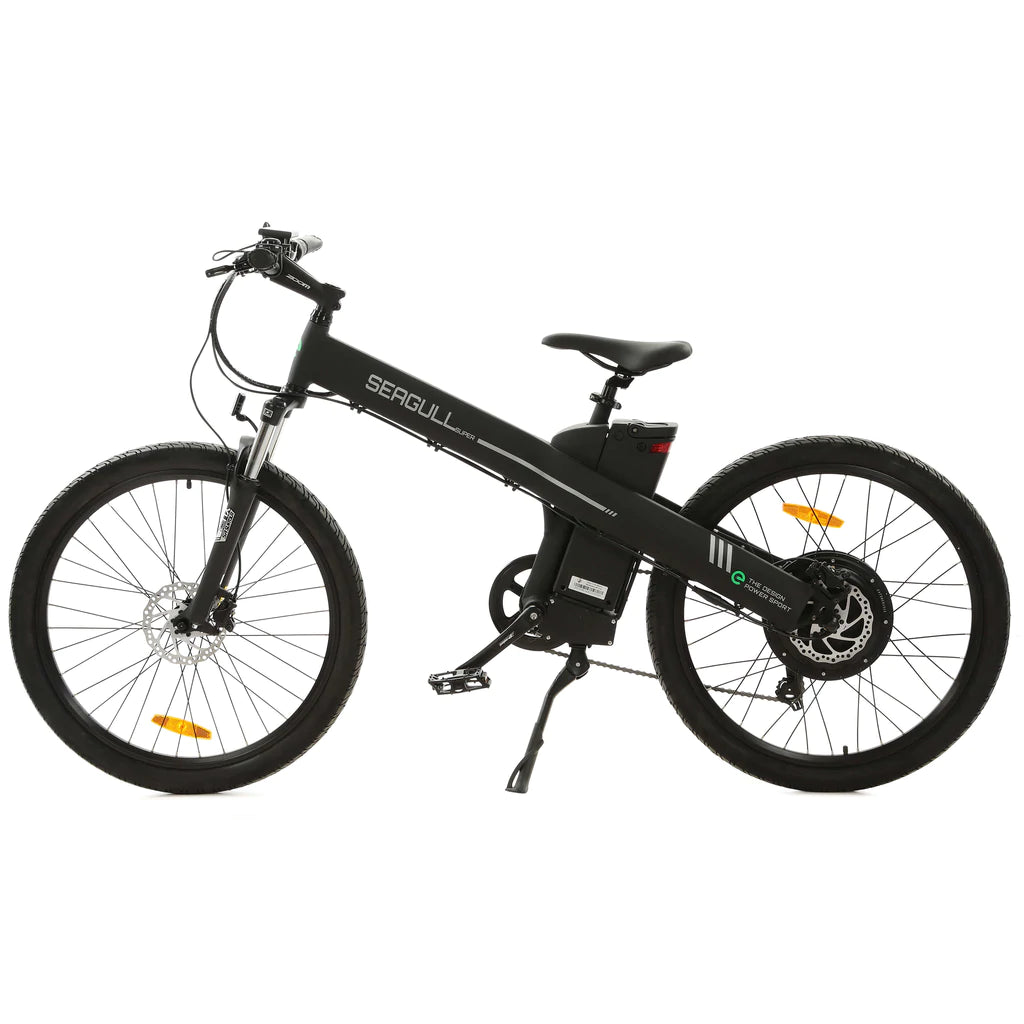 Matt black mountain online bike