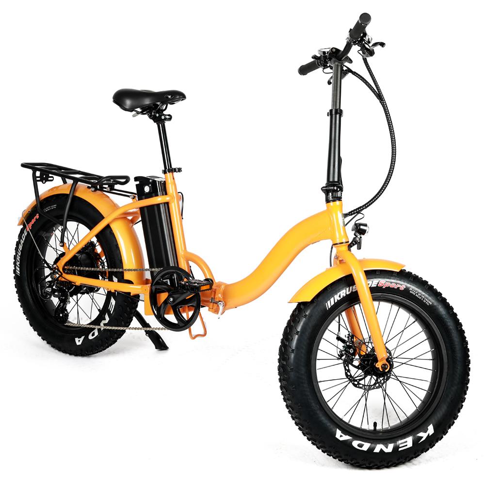 Eunorau 48V500W 20'' Foldable Step-Thru Fat Tire - E-Wheel Warehouse