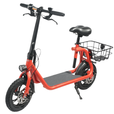 GlareWheel EB-C1 Electric Moped High Speed 15mph City Commuting Scooter - E-Wheel Warehouse