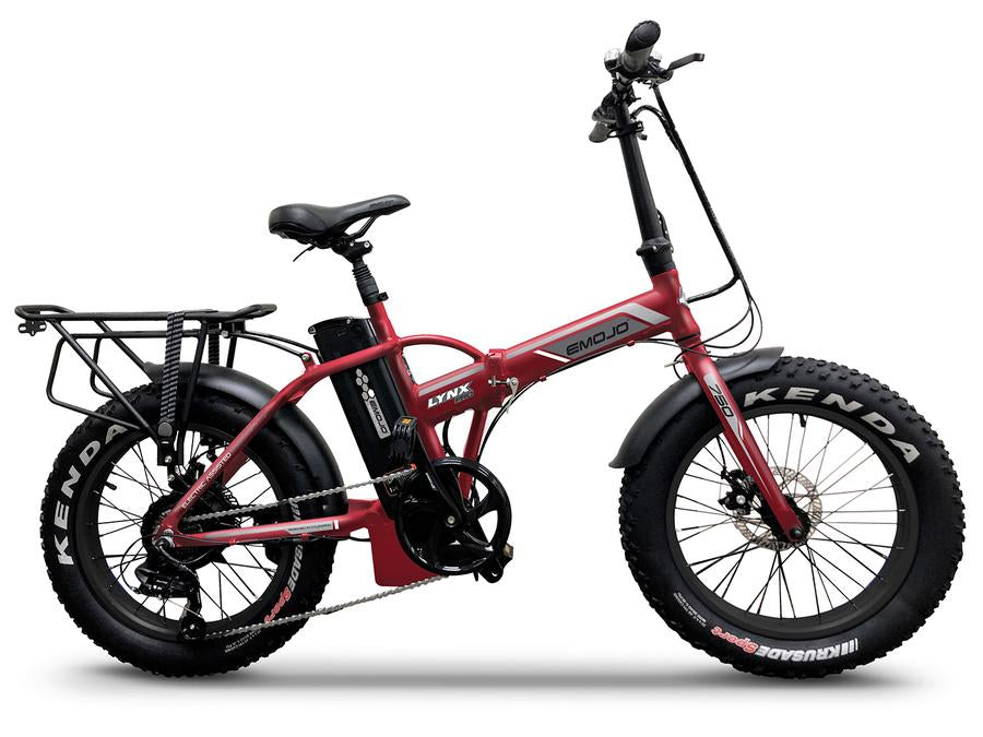 Emojo Lynx Pro 48-Volts 750-Watts Fat Tire Folding Electric Bike - E-Wheel Warehouse