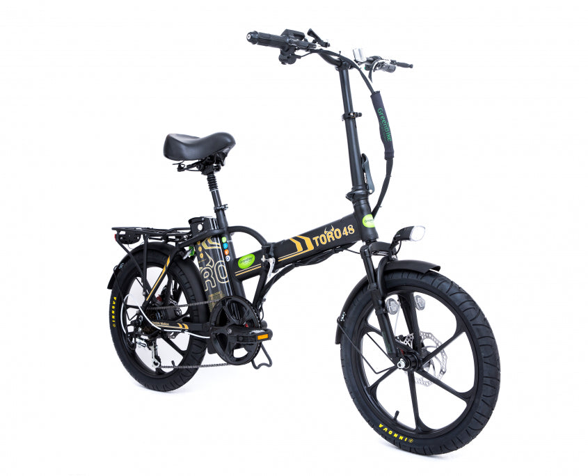 Green Bike Electric Motion Toro 48V Folding Electric Bike - E-Wheel Warehouse
