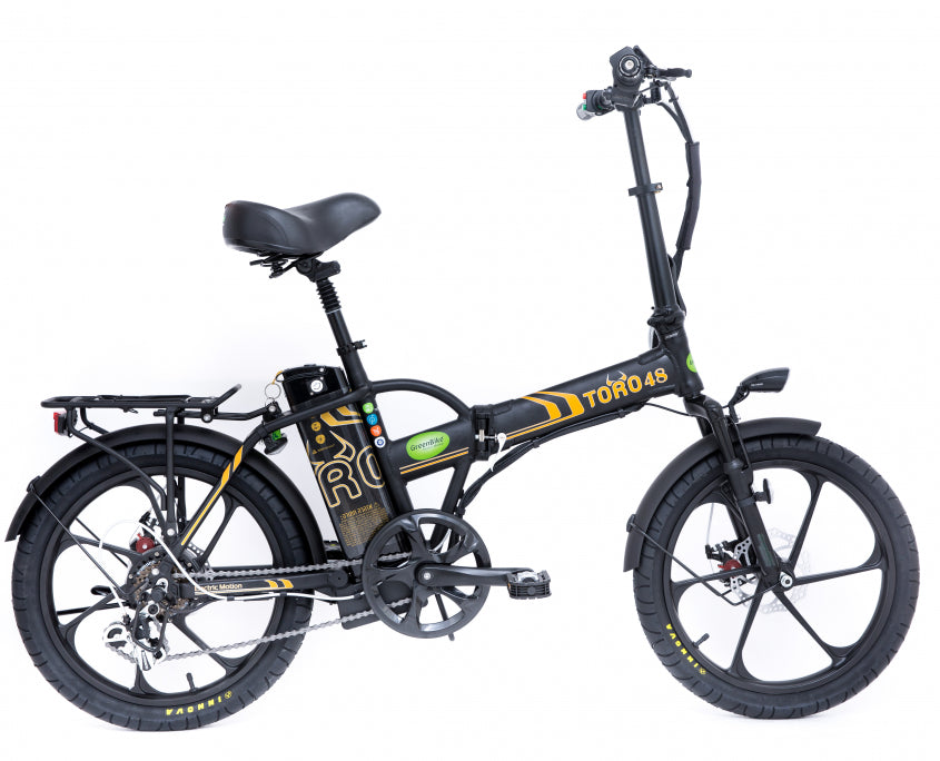 Green Bike Electric Motion Toro 48V Folding Electric Bike - E-Wheel Warehouse