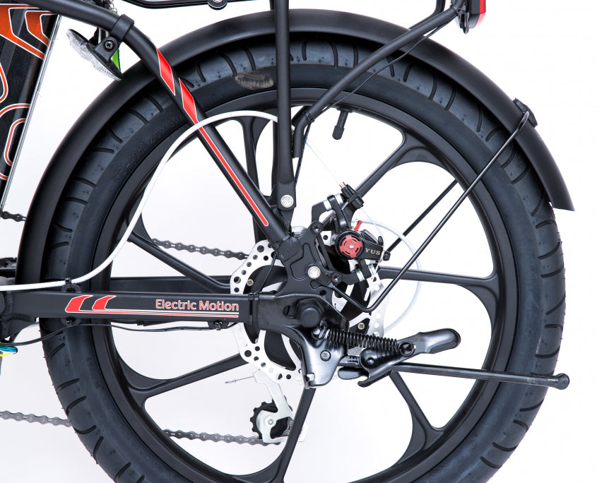 Green Bike Electric Motion Toro 48V Folding Electric Bike - E-Wheel Warehouse