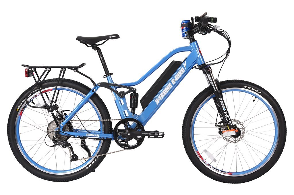 X-Treme Sedona 48 Volt Electric Step-Through Best Mountain Bicycle