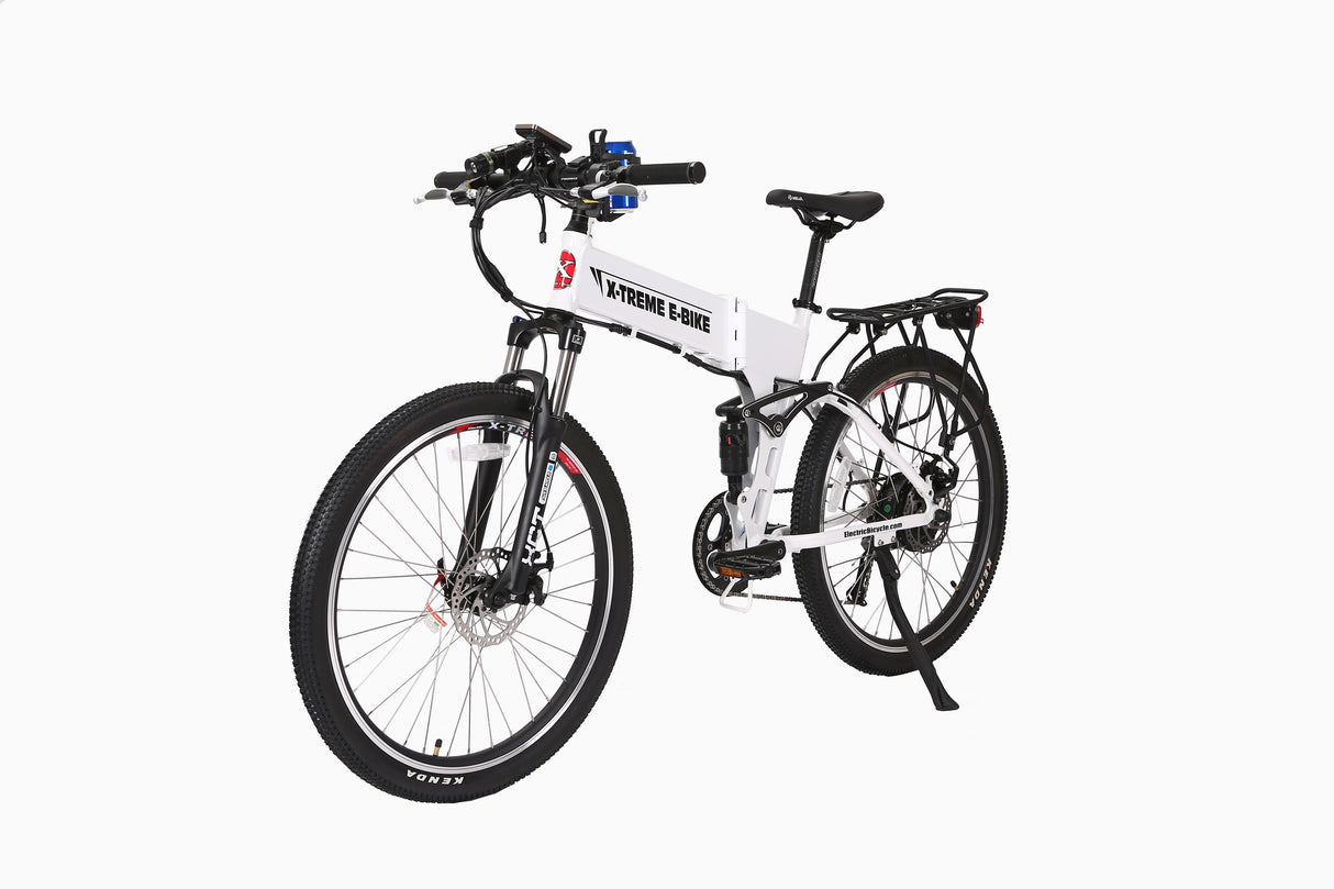 X-Treme Baja 48 Volt Folding Electric Mountain Bicycle - E-Wheel Warehouse