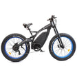 Ecotric big fat tire ebike Bison-Matt Black - E-Wheel Warehouse
