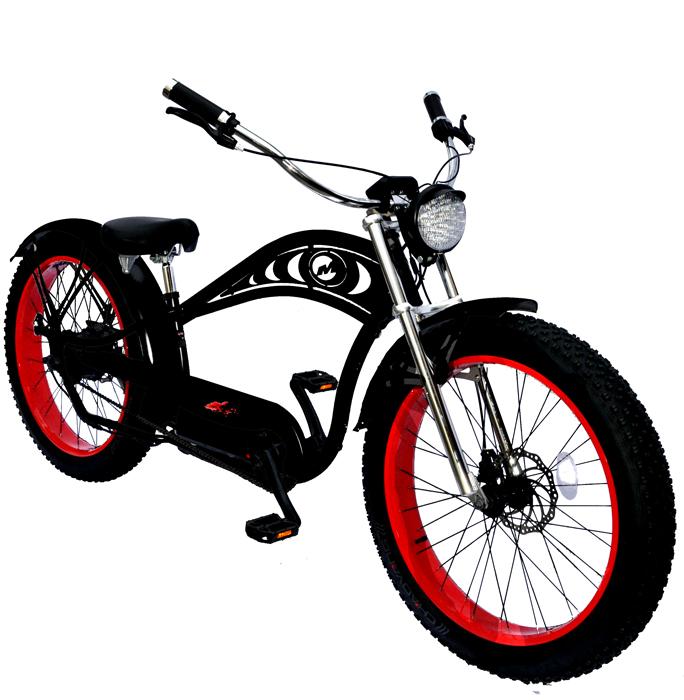 Micargi Cyclone Deluxe 2.0 500w Electric Chopper Bike - E-Wheel Warehouse