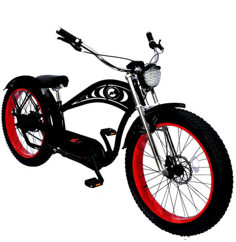 Micargi Cyclone Deluxe 2.0 500w Electric Chopper Bike - E-Wheel Warehouse